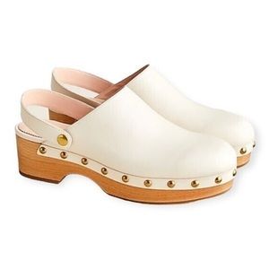 J. Crew Convertible Leather Clogs